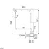 Vòi chậu rửa chén K298C