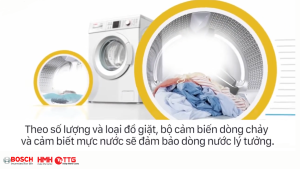 Các chức năng bên trong máy giặt Bosch
