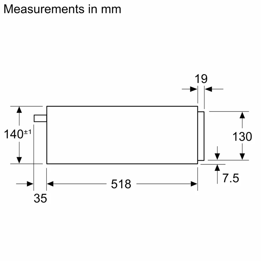 Khay giữ ấm Bosch AccentLine BIC9101B1 - Ảnh 7